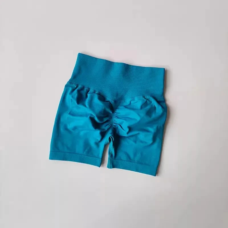 High-Waist Performance Yoga Shorts