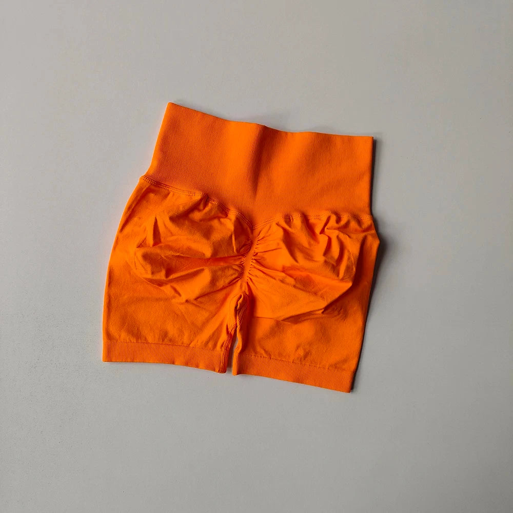 High-Waist Performance Yoga Shorts