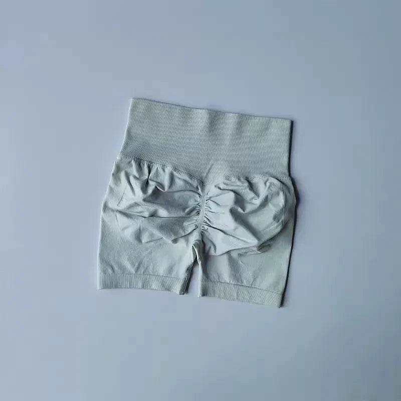 High-Waist Performance Yoga Shorts