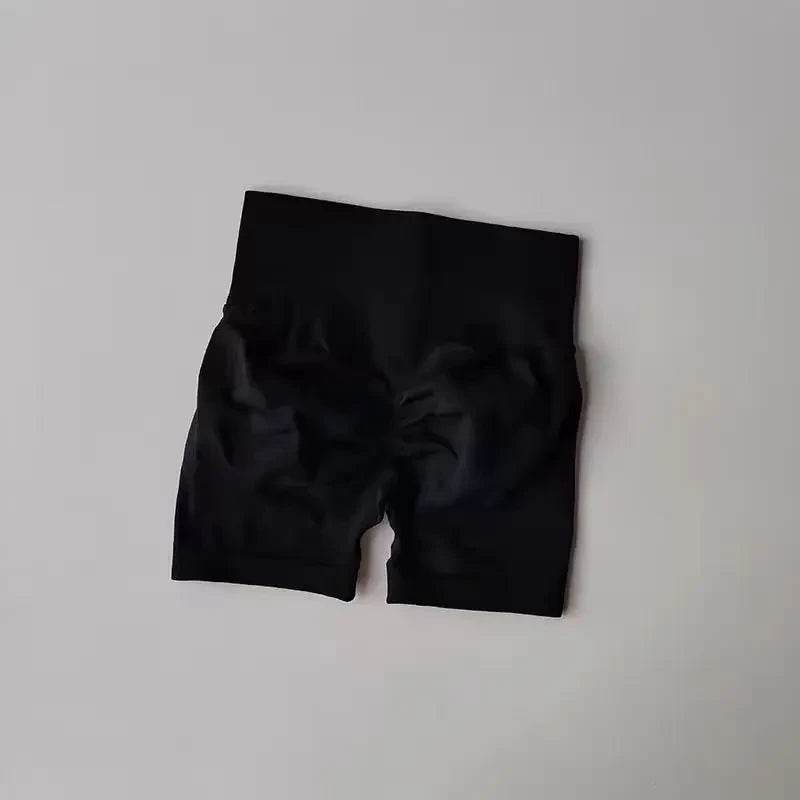 High-Waist Performance Yoga Shorts