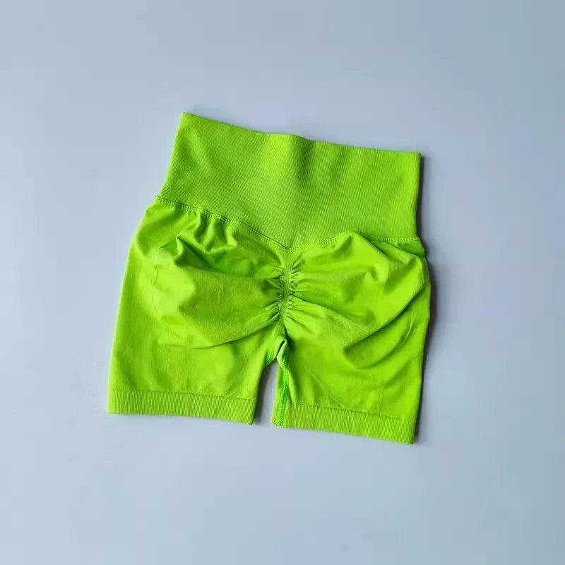 High-Waist Performance Yoga Shorts