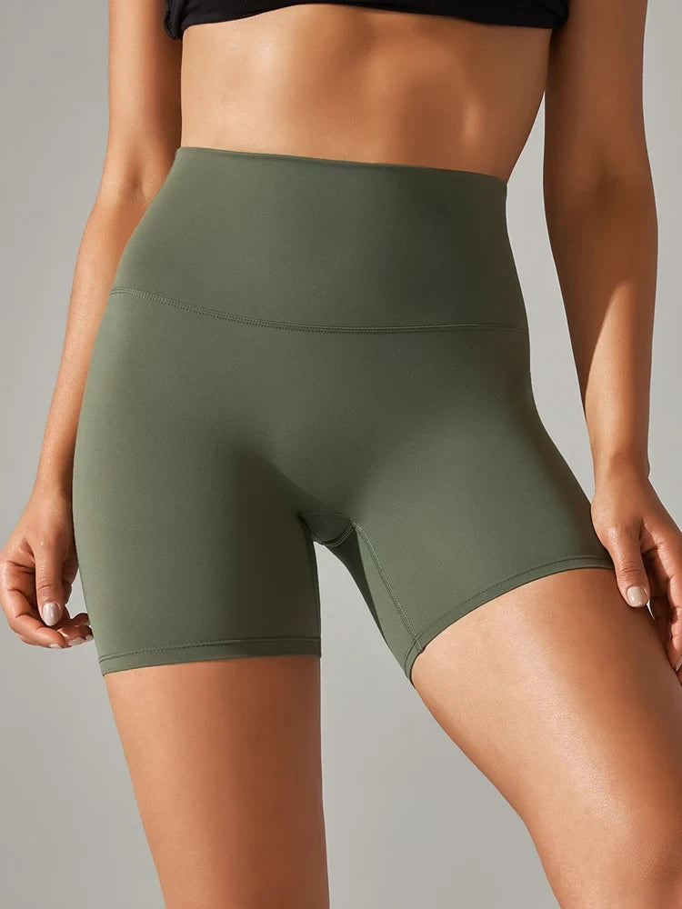 High Waist Yoga Shorts