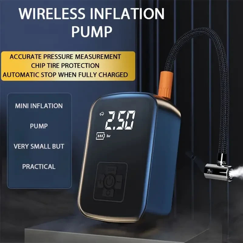Wireless Portable Tire Inflator