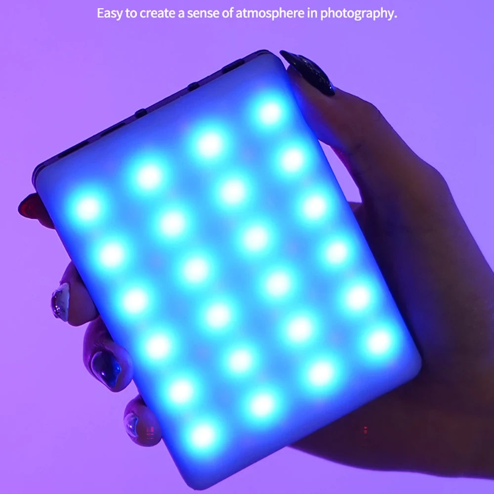 Portable Pocket RGB Video Light